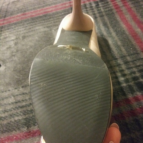 Khaki stiletto pumps - Picture 3 of 4